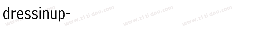 dressinup字体转换