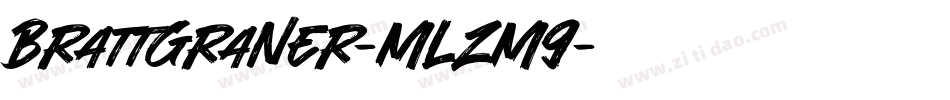 BrattGraner-mLZm9字体转换
