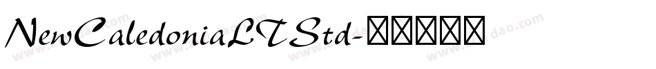 NewCaledoniaLTStd字体转换