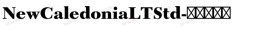 NewCaledoniaLTStd字体转换