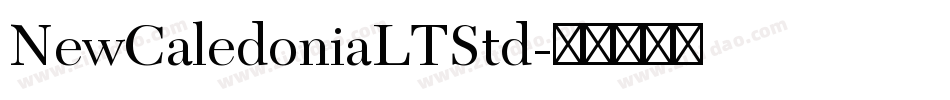 NewCaledoniaLTStd字体转换