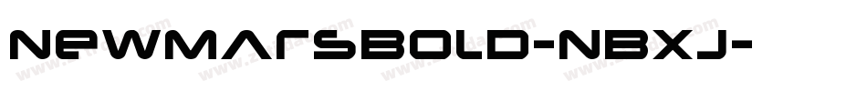 NewMarsBold-nBxJ字体转换