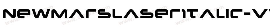 NewMarsLaserItalic-vw3D字体转换