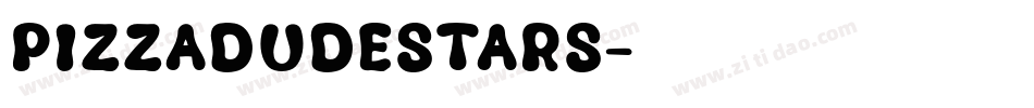 PIZZADUDESTARS字体转换