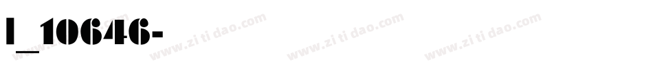 l_10646字体转换