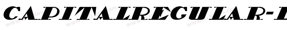 CapitalRegular-B5dn字体转换