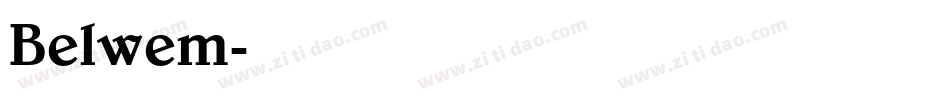 Belwem字体转换