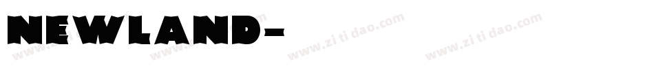 Newland字体转换
