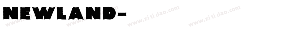 Newland字体转换