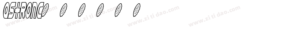 AstronC字体转换