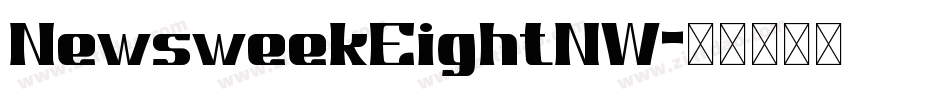NewsweekEightNW字体转换