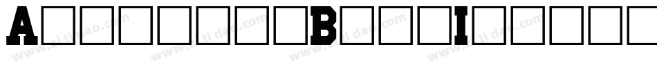 AthleticBoldItalic-BVo8字体转换