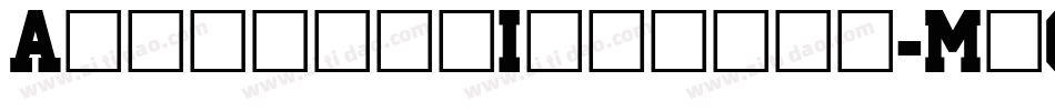 AthleticInverse-MxGn字体转换
