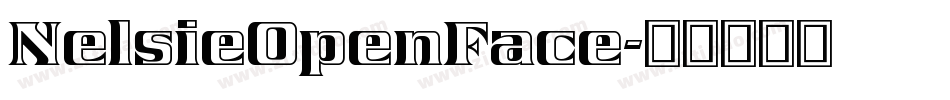 NelsieOpenFace字体转换
