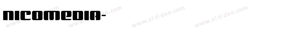 nicomedia字体转换