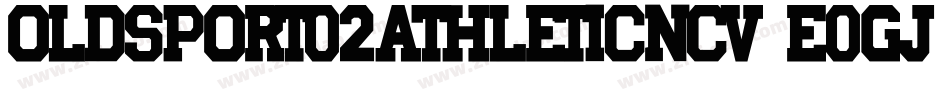 OldSport02AthleticNcv-E0gj字体转换