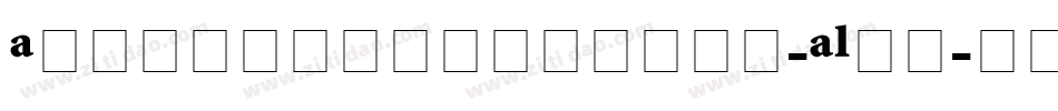 Atlantistextcaps-ALnm字体转换