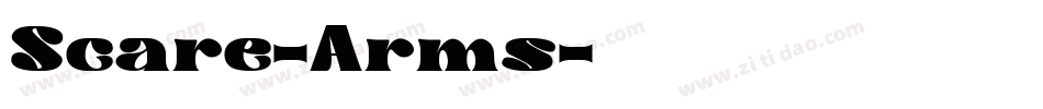 Scare-Arms字体转换