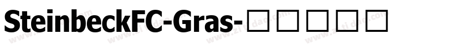SteinbeckFC-Gras字体转换