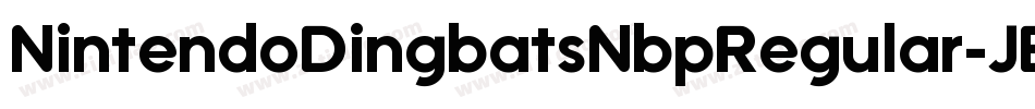 NintendoDingbatsNbpRegular-JE3n字体转换 NintendoDingbatsNbpRegular-JE3n字体转换