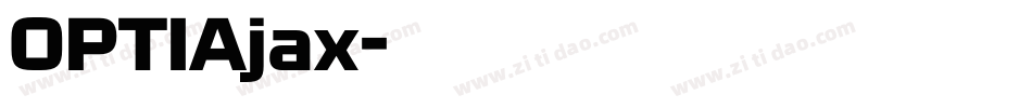 OPTIAjax字体转换