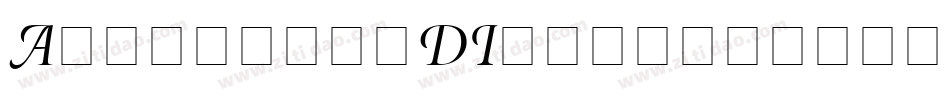 Atlantia3DItalic-zwla字体转换