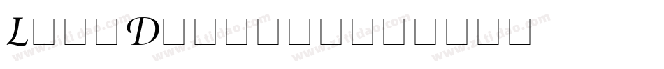 LoppDisplay字体转换