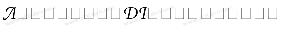 Atlantia3DItalic-zwla字体转换