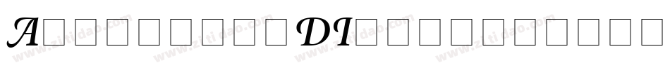 Atlantia3DItalic-zwla字体转换