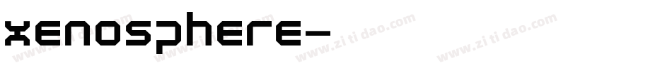 xenosphere字体转换