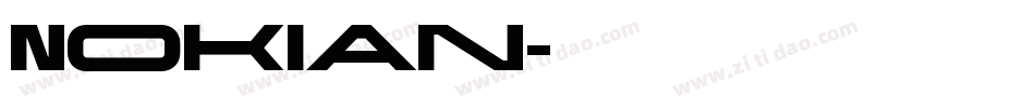 Nokian字体转换