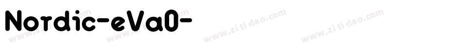 Nordic-eVaO字体转换