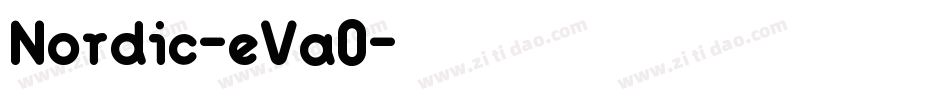 Nordic-eVaO字体转换
