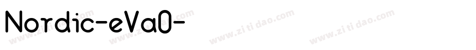 Nordic-eVaO字体转换