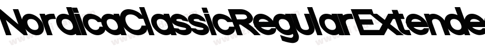 NordicaClassicRegularExtendedOppositeObliqueOutline-WaP4字体转换