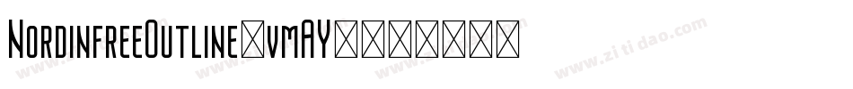 NordinfreeOutline-vmAY4字体转换