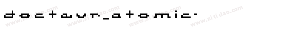 docteur_atomic字体转换