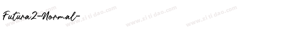 Futura2-Normal字体转换