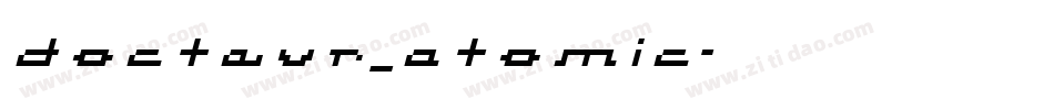 docteur_atomic字体转换