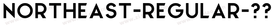 NorthEast-Regular字体转换