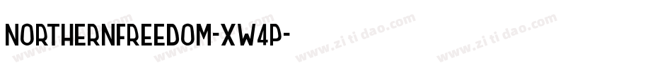 NorthernFreedom-Xw4P字体转换