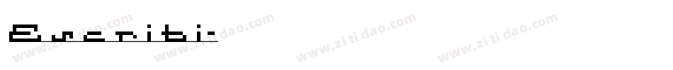Escribi字体转换