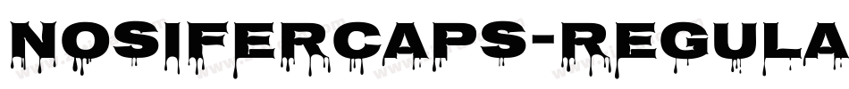 NosiferCaps-Regular字体转换