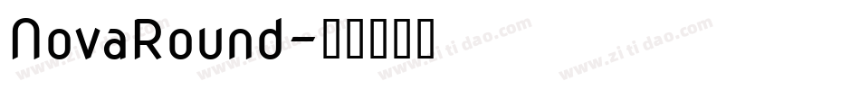 NovaRound字体转换