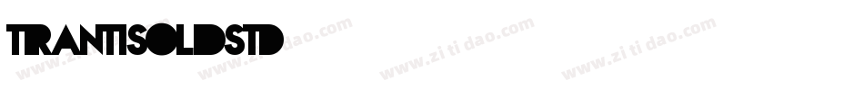 TirantiSolidStd字体转换