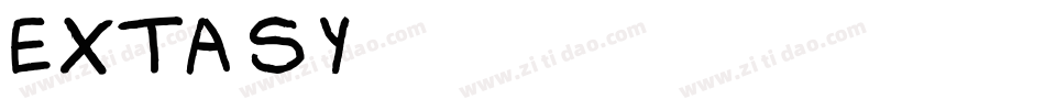 EXTASY字体转换