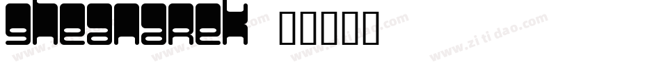 GHEANarek字体转换