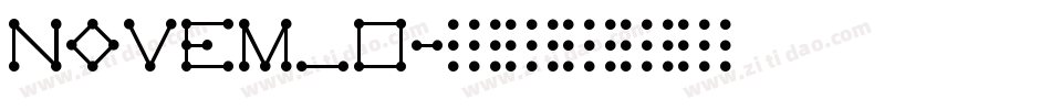 Novem_0字体转换