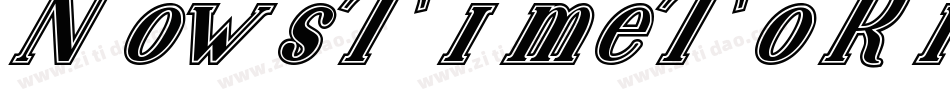 NowsTimeToRiseDemo-4Bgo6字体转换