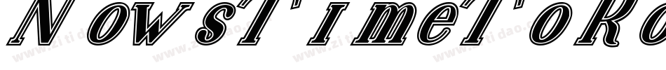NowsTimeToRockDemo-L3JzG字体转换